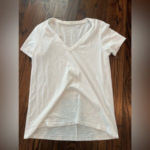 Rag and Bone white V-neck Tee